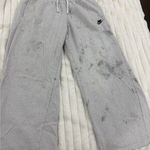 Nike Kids Light Gray Joggers